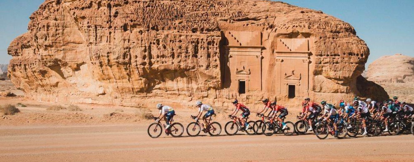 Pedaling Competition: Lowe Rental's Support for the Saudi Tour, Riyadh, Saudi Arabia"